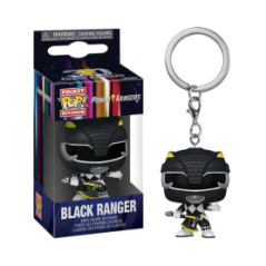 Porte-clé Funko Pocket Pop! Keychain - Black Ranger · Smarty Paris